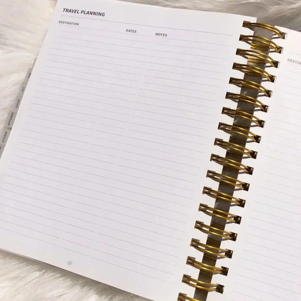Peacock Paper large navy blue calendar planner